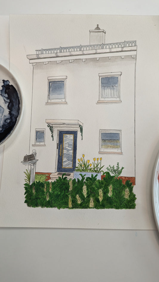 Custom Home Portrait