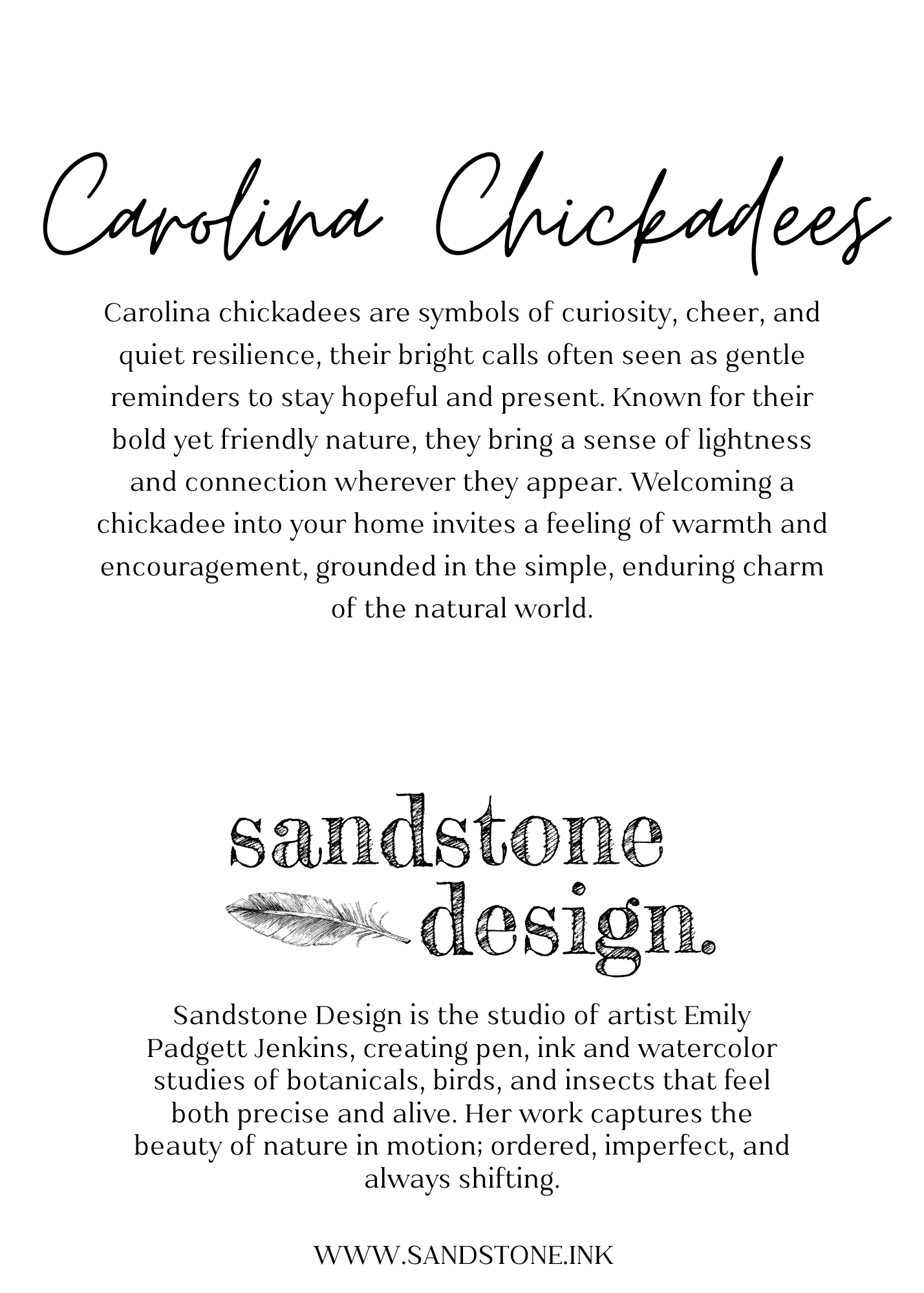 Carolina Chickadees