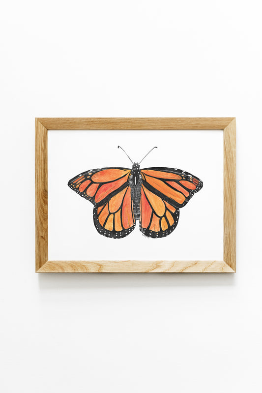 The Monarch Print