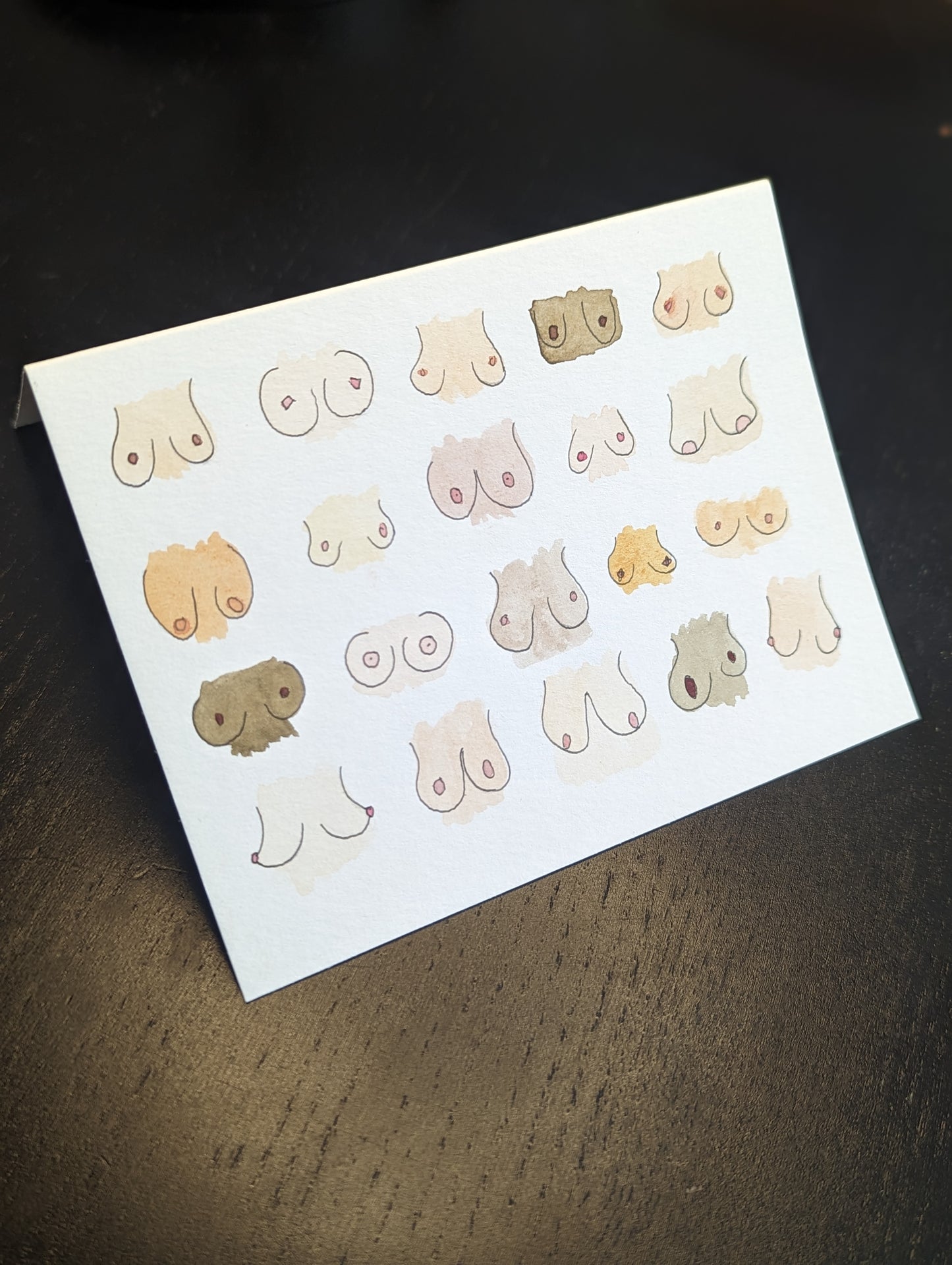 The Tits Birthday Card