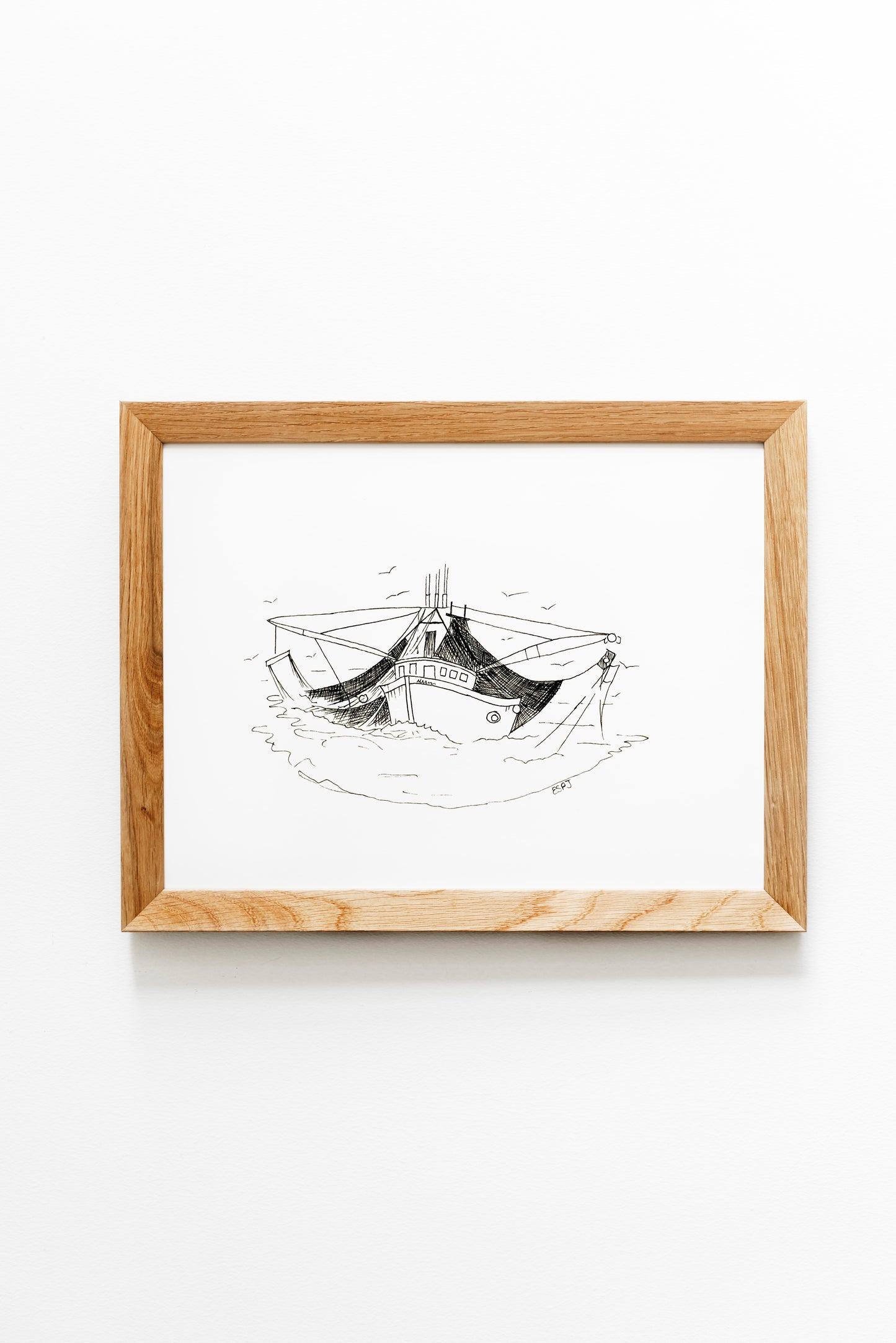 Shrimpers' Paradise Print