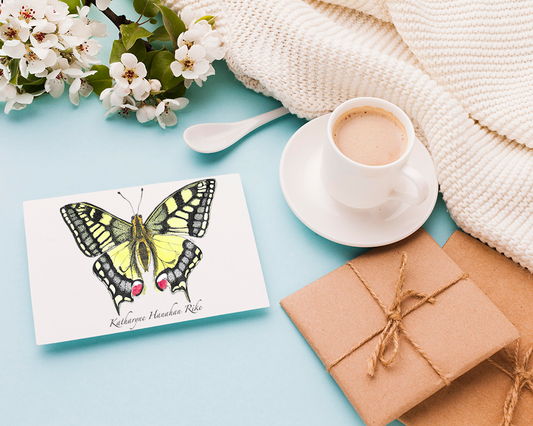 Swallowtail Butterfly Card Series